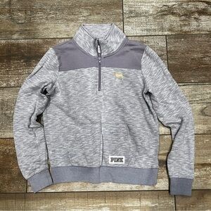 Pink Victorias Secret | Lavender Purple Quarter Zip Sweater